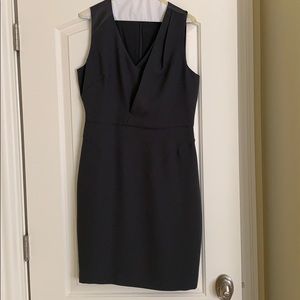 Banana Republic gray cocktail dress